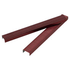 JAM Paper Standard Size Colourful Staples - Maroon Burgundy - 5000 Pack-Colour: Burgundy | Universal fit staples are packed in full strip
