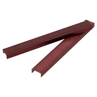 JAM Paper Standard Size Colourful Staples - Maroon Burgundy - 5000 Pack-Colour: Burgundy | Universal fit staples are packed in full strip