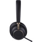 Yealink BH76 Plus Wireless Bluetooth Headset with USB-C/USB- A Adapter - UC-With the Yealink Acoustic Shield Technology, the five Microphones built into the BH76 Plus block the background noise automatically but ensure that the participant’s voice can be heard clearly, which greatly boosts communication efficiency