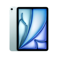 Apple iPad Air 11" - M4 Chip - Wi-Fi - 128 GB - Blue-iPad Air with the Apple M4 chip packs even more performance into a beautiful design, and it comes in two portable sizes. It features Apple Intelligence along with a stunning Liquid Retina display, Touch ID, advanced cameras, and Wi-Fi 7