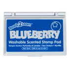 Ready 2 Learn Washable Stamp Pad - Blueberry Scented - Blue - 6 Pack-Amusing for kids and adults: Hey teachers and parents! Children love to receive sweet-smelling stamps as rewards after homework, tests or chores. Give them a scented stamp right on the hand, too!
