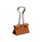 JAM Paper Colourful Binder Clips - Small - 3/4" - Orange - 25 Pack-Quantity: 25 Clips per Pack | Durable and Reusable