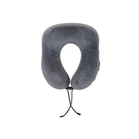 Bugatti Travel Ergonomic Neck Pillow - Petrolium-The 280g memory foam in our neck pillow is precisely contoured to fit the natural curve of your neck, promoting proper alignment and reducing any strain or discomfort. 