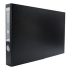 Bindertek 3-Ring 2-Inch Premium Ledger Binders for 11" x 17" Paper - Black-525 sheet capacity