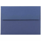 JAM Paper Stationery Set - 25 White Cards and 25 A2 Envelopes - Presidential Blue - set of 25-Size: A2 (4.375" x 5.75")