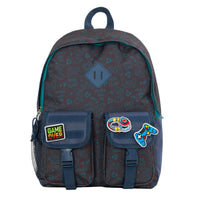 Jump Patch Pal Backpack - Blue-Bonus 3 velcro patches included