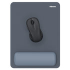 Fellowes Breyta XL Mousepad Wrist Rest with HEX Cushion - Blue-Patent pending HEX Cushion Technology combines uniform support with exceptional comfort while mousing