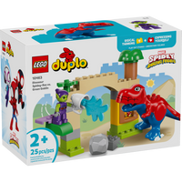 LEGO DUPLO Disney Dinosaur Spidey-Rex vs. Green Goblin Building Block Set-Toddlers ages 2+ can enjoy imaginative play with this Super Hero building toy