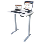 Victor Height Adjustable Compact Full Electric Standing Desk - 3' Wide - White-10