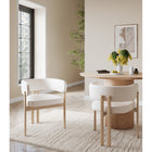 Brassex Brayden Visiting Chair - Set of 2 - Cream-7