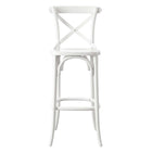 Modway Gear Bar Stool - White-10