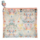 Pep Rally Frosted Pouch - Secret Garden-Frosty PVC material with printing