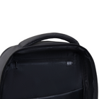 Bugatti Transit Pro Backpack - 17.3" - Black-Main compartment with padded laptop section – fits most laptops up to 17.3"