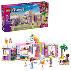 LEGO Friends Unicorn Dream Café-Kids ages 6+ can play pretend with the rainbow unicorn themed café playset