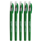 Marvy Uchida Gel Pens - 0.7 mm - Green - 5 Pack-Colour: Green