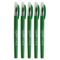 Marvy Uchida Gel Pens - 0.7 mm - Green - 5 Pack-Colour: Green