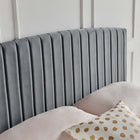 Modway Rebecca Performance Velvet Full/Queen Headboard - Charcoal-Dense Foam Padding Mounts in Three Positions