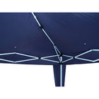Dura Housewares Stadium Folding Gazebo - 10 x 10' - Blue-Includes carrying bag for easy transport