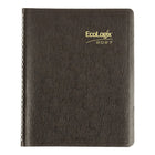 Brownline 2027 EcoLogix 14-Month Monthly Planner with Twin-Wire Binding - 8-7/8" x 7-1/8" - Assorted-One month on each spread,
one ruled block per day