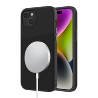 AXS PROTech Plus MagSafe Compatible Sleek Dual-layered Anti-Shock Case for Apple iPhone 15 - Black-Drop resistant up to 10 feet