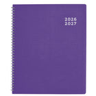 Blueline 14 Months Monthly Academic Planner - July to August - 11" H x 8 1/2" W - Assorted Colours - English-Includes reference calendars