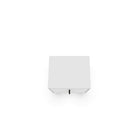 Manhattan Comfort Liberty 2.0 Nightstand, White (204AMC6)-Fashionable Splayed Legs made from Solid Wood for Extra Durability.