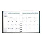 Blueline 2026 MiracleBind CoilPro 16-Month Monthly Planner - 11" x 9-1/16" - Black - Bilingual-Includes 30 ruled pages that can be removed and repositioned