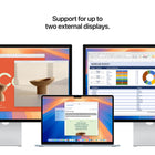 Apple MacBook Air 15" - M4 Chip - 256 GB SSD - 16 GB Unified Memory - Midnight - French-Apps Fly In Macos - All your favourites run lightning fast in macOS, including Microsoft 365, Adobe Creative Cloud and Google Workspace