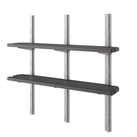 Suncast Shelf Kit Shed Accessory-Durable resin and metal construction.