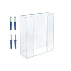 Azar Vertical 1-Compartment Glover Acrylic Dispenser - 11" H x 10.25" W x 3.625" D - Clear-Item made of clear acrylic