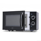 Commercial Chef 0.9 cu ft. 900W Countertop Microwave - Black-6 Power Levels: Our compact microwave (19" x 14.38" x 10.88") has 6 outstanding heating settings with the Medium Low and Defrost setting ideal for defrosting foods.