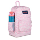 Jansport Crosstown Plus Backpack - 26 L - Flutter by Pink Ice-Adjustable padded shoulder straps