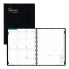 Blueline 2026 Timanager 13-Month 5-Day Weekly/Monthly Planner - 11" x 8-1/2" - Black - English-13 Month December 2025 to December 2026