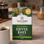 Taylors of Harrogate Rich Italian Coffee Bags - 75 g - 2 Pack-Made with 100% Arabica coffee