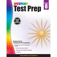 eBook: Spectrum 704690-EB Spectrum Test Prep - Grade 8-You will receive two emails: one confirming your entire order, and one with a "Download Software" buttonYou can download immediately or return to your email to download later