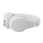 Basic Tech Wireless Over The Ear Foldable Headphones - White-Built-in microphone