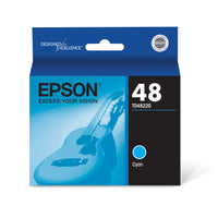 Epson T048 Ink Cartridge - Standard Capacity - Cyan-Cyan