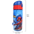 Danawares Marvel Spider-Man Push Water Bottle - 500 ml-Durable and light weight