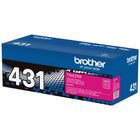 Brother TN431 Standard-Yield Magenta Toner Cartridge-Yields up to 1,800 pages