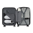 Bugatti The Classic 2-Piece Hardside Luggage Set - Blue-With a telescopic trolley handle that adjusts to multiple heights, and reinforced handles on the top (available on all sizes) and the side (for large sizes), carrying and navigation become simpler