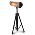 Heat Storm Tradesman Combo 1500W Portable Outdoor Infrared Heater-Portable tripod - tripod is fully adjustable up to 6 feet 5 inches