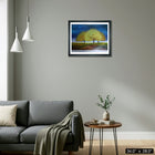 Frameworth Melissa Graves Brown Dreaming Trio - Framed Art Print - 34" W x 28" H-Professionally framed in a wood frame with a classic finish