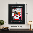 Frameworth Frederik Andersen 16" H x 20" W Replica Signature Frame Carolina Hurricanes 2026 Stanley Cup Champions - Officially Licensed NHL/NHLPA-6