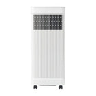 Ecohouzng 9000 BTU Portable Air Conditioner with WiFi Smart Control and Remote-Smooth gliding caster wheels and a compact vertical design make it effortless to move the unit between different rooms