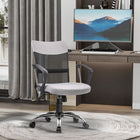 Vinsetto Ergonomic Home Office Chair with Armrests and Mesh Backrest-Lumbar support relieves your low back pressure