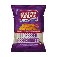 Covered Bridge Chips - All Dressed Crinkle Cut - 170g-170 g bag