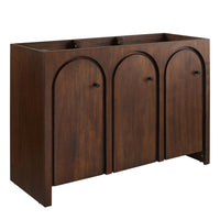 Modway Appia 48" Bathroom Vanity Cabinet - Walnut-Soft-Close Hinges
