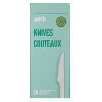 Perk Reusable Cutlery - Knife - 30 Pack-Designed for repeated use