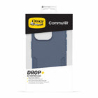 OtterBox Commuter MagSafe iPhone 16 Pro - Baby Blue Jeans-Bumpers around the camera protect against hard hits
