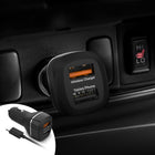 HyperGear Gravity 15W Wireless Fast Charge Mount - Black-Automatic Grip Design